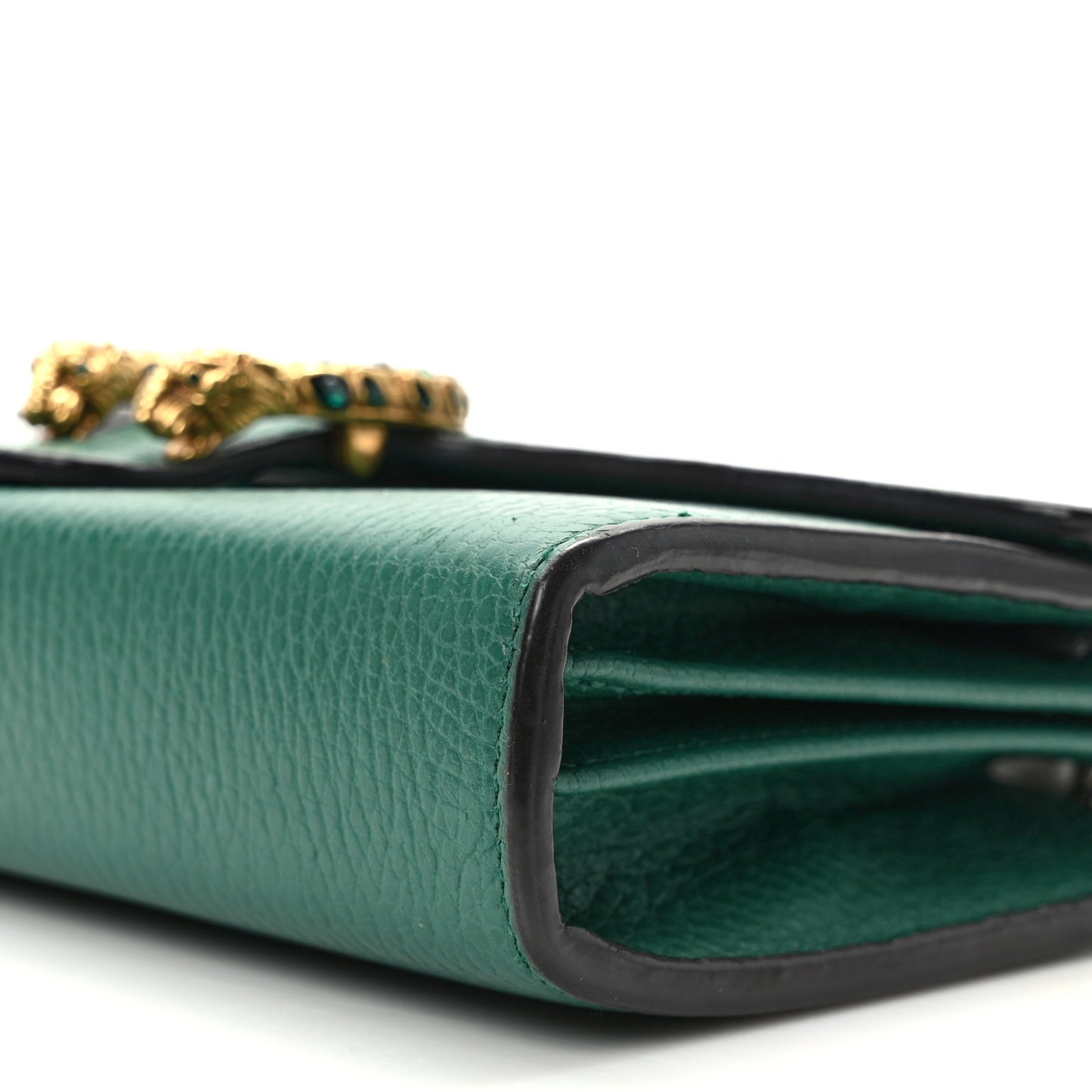 Calfskin Mini Dionysus Chain Wallet Emerald