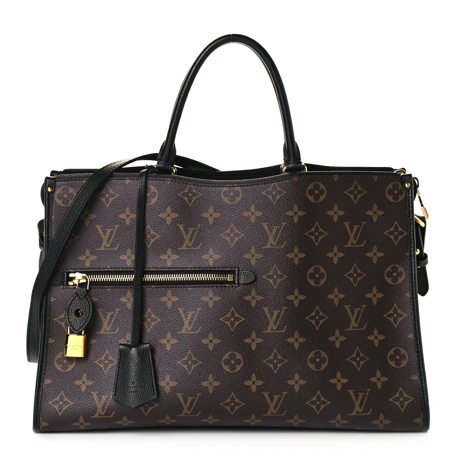 Louis Vuitton Monogram Popincourt MM Black 1 of 7