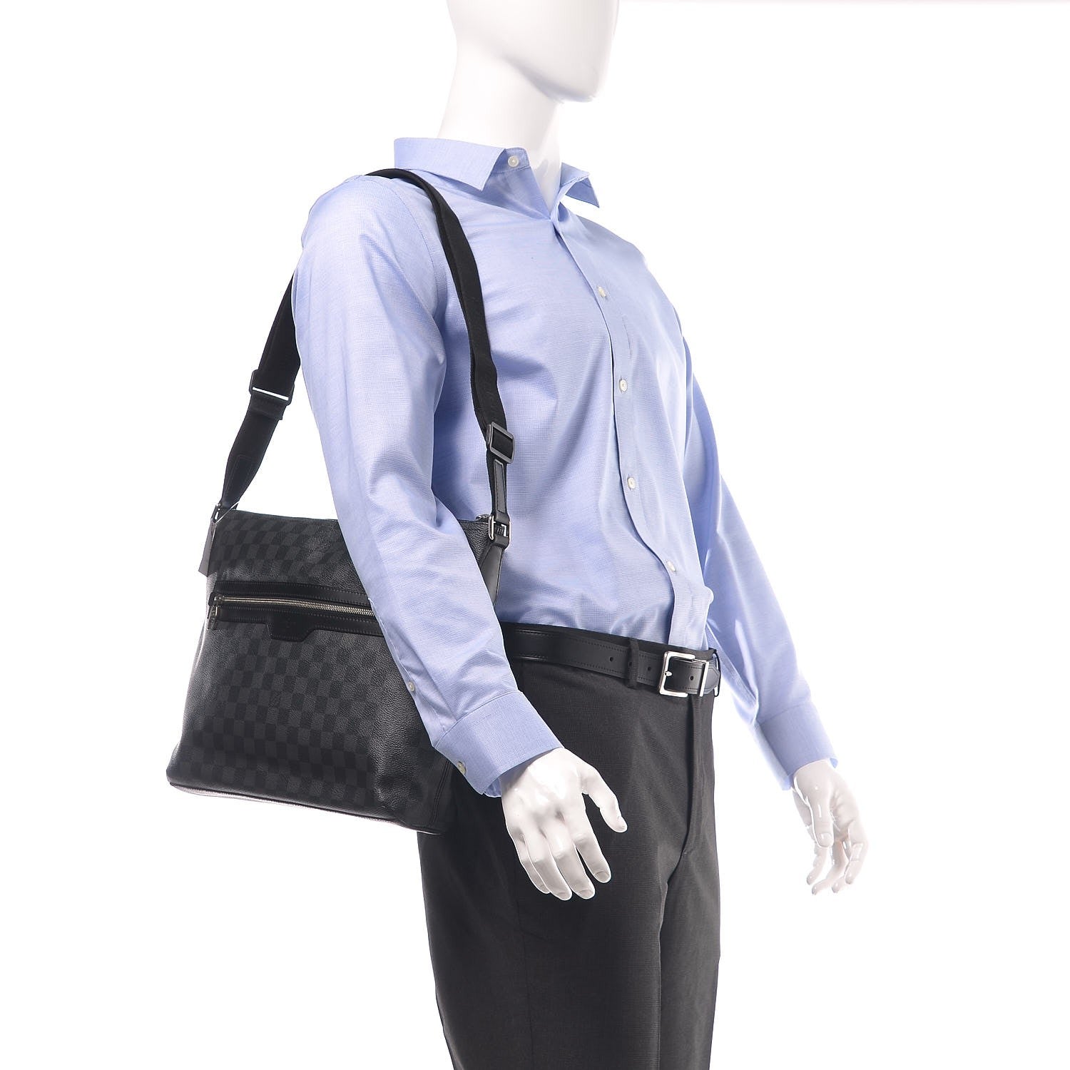 Louis Vuitton Damier Graphite Mick MM 2 of 7