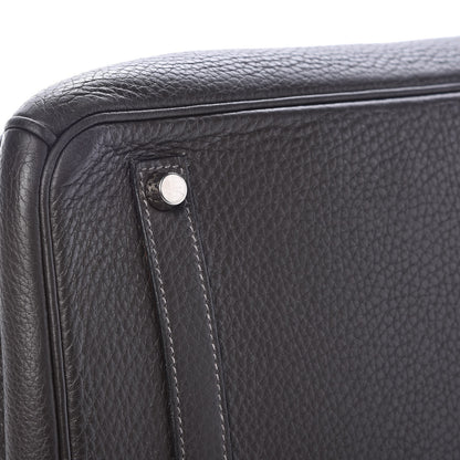Hermes Taurillon Clemence Birkin 35 Graphite 6 of 33