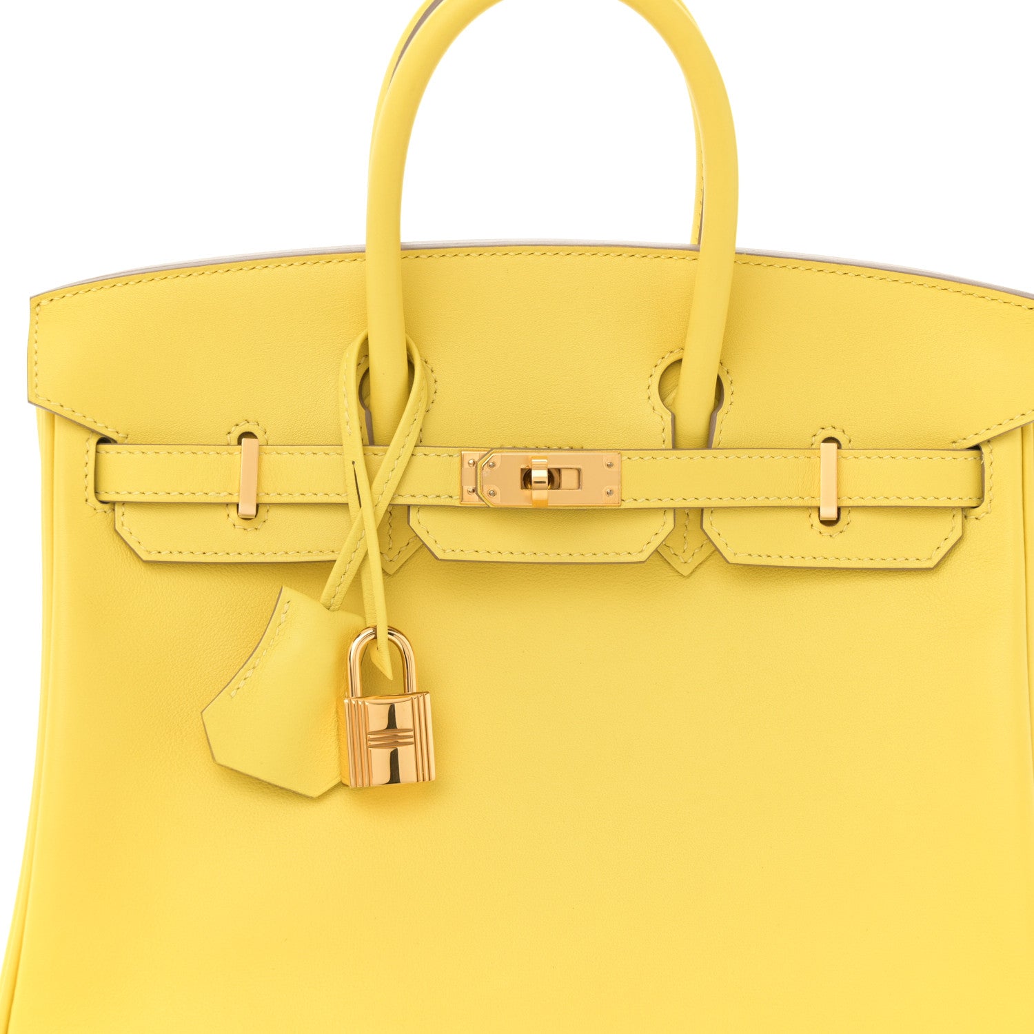 Hermes Swift Birkin 25 Lime 8 of 13