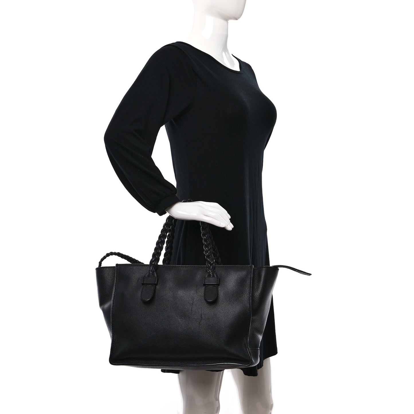 Grained Calfskin To Be Cool Tote Black