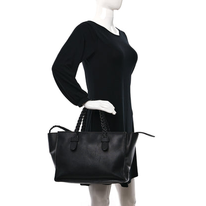 Valentino Garavani Grained Calfskin To Be Cool Tote Black 3 of 9