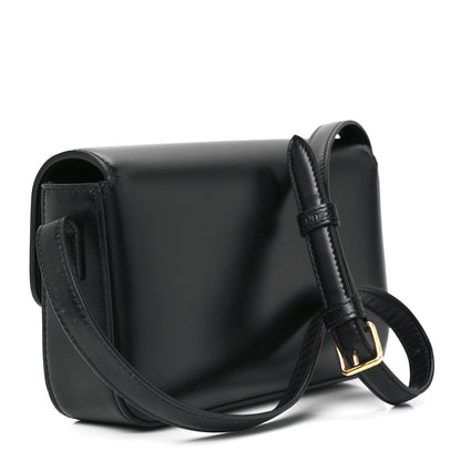 Celine Shiny Calfskin Triomphe Shoulder Bag Black 3 of 13