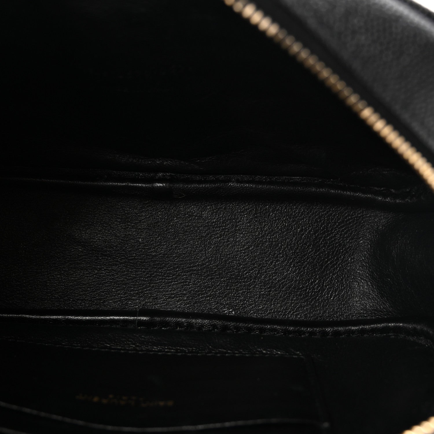 Saint Laurent Grain De Poudre Matelasse Monogram Mini Lou Camera Bag Black 5 of 9
