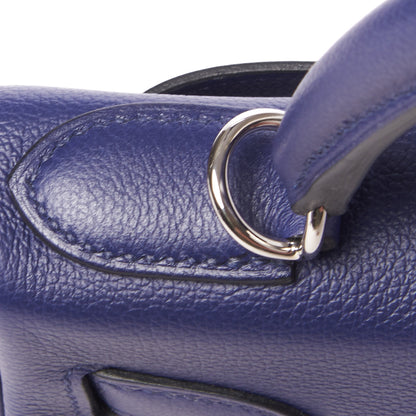 Hermes Evercolor Verso Kelly Retourne 28 Bleu Encre Bleu Zellige 10 of 35