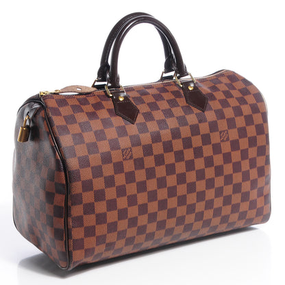 Louis Vuitton Damier Ebene Speedy 35 3 of 7