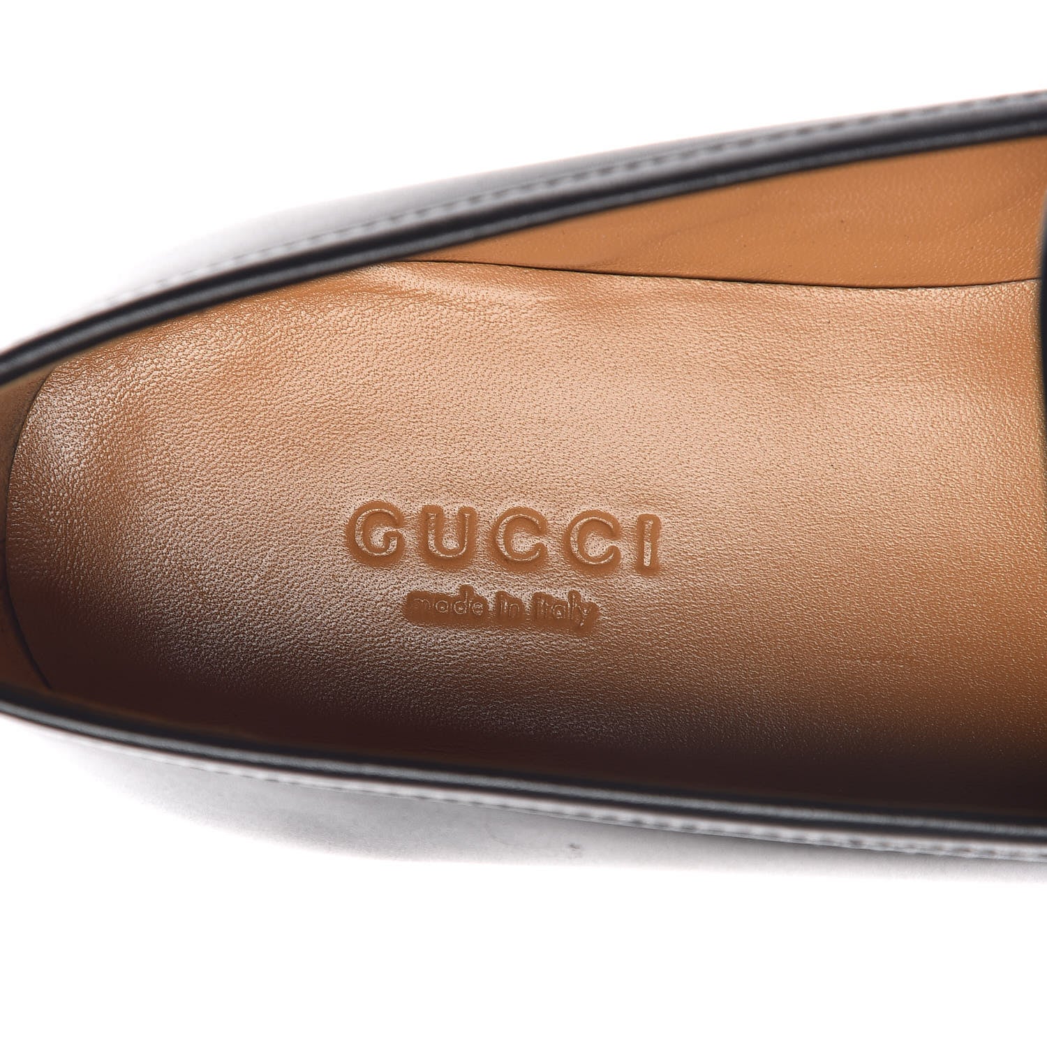 Gucci Calfskin Womens Jordaan Loafers 36 Black 7 of 8