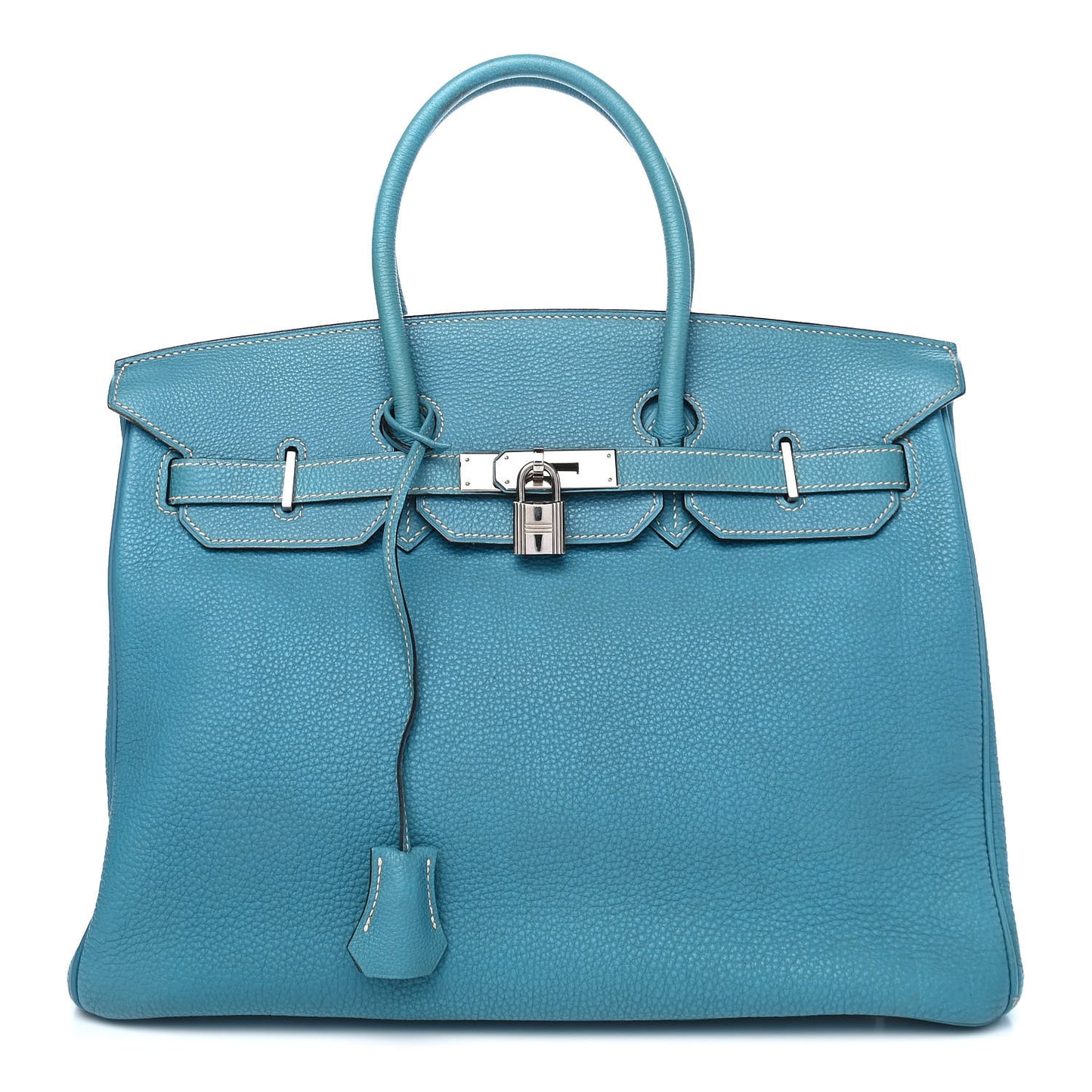 Togo Birkin 35 Blue Jean