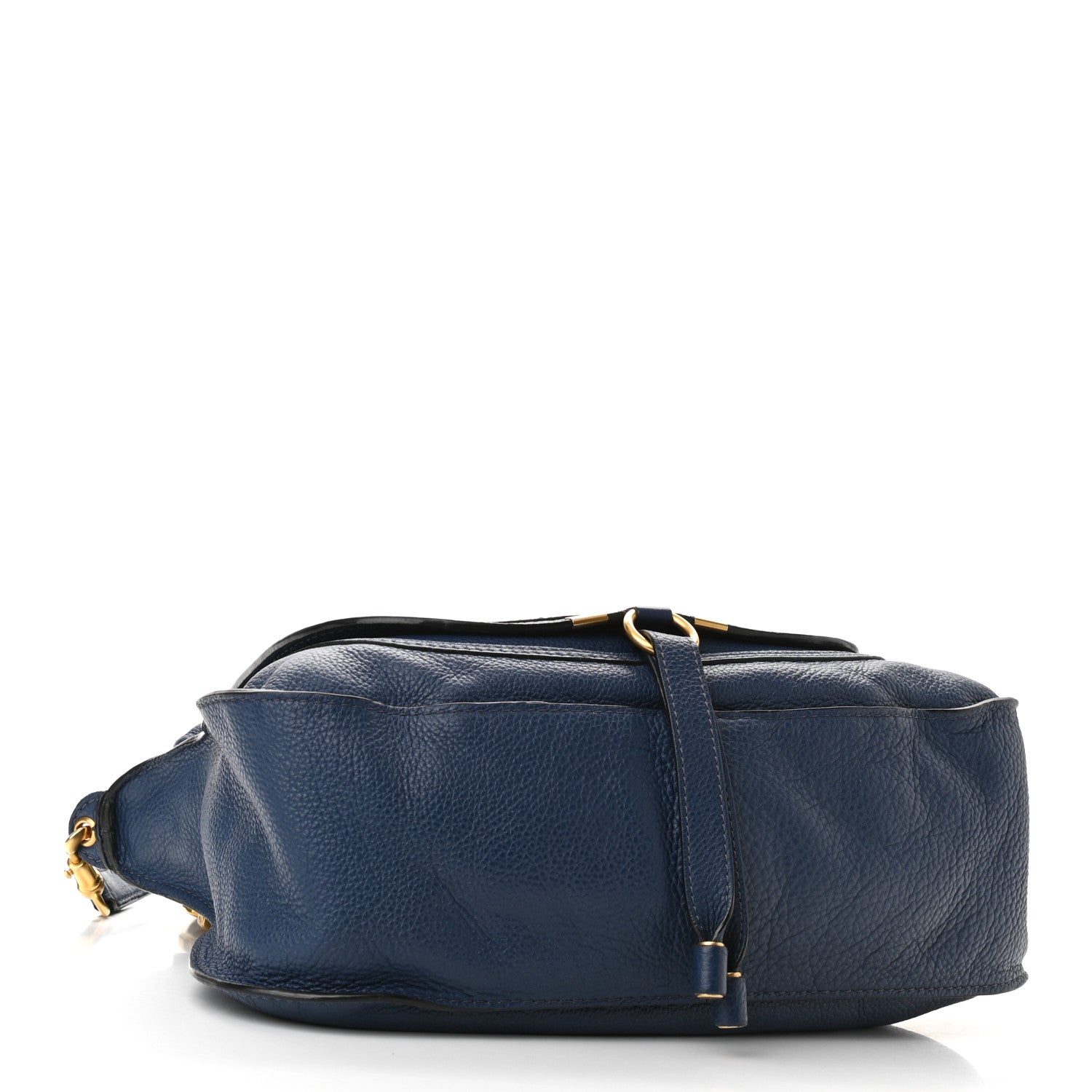 Chloe Calfskin Medium Marcie Satchel Royal Navy 4 of 12
