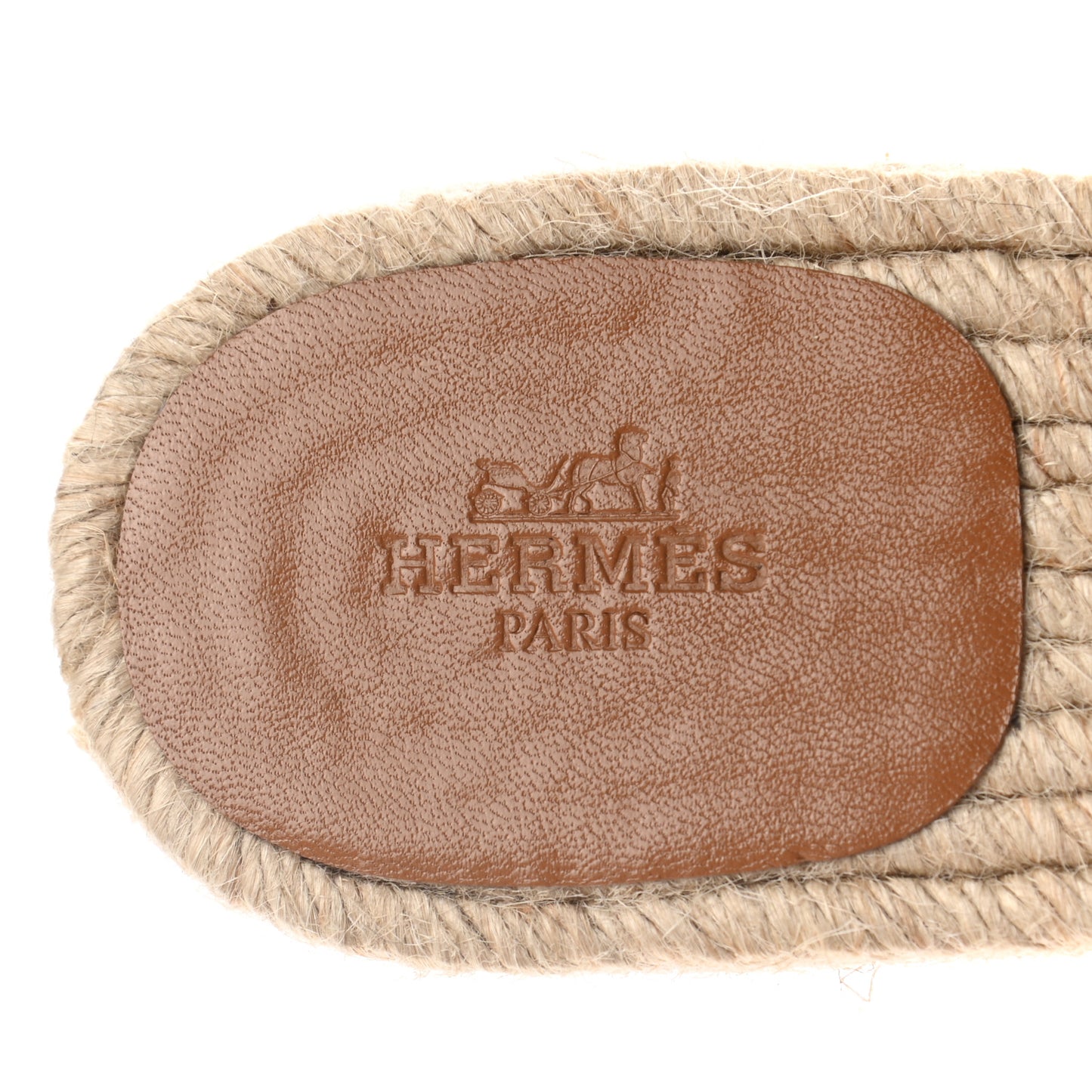 Nappa Ancone Espadrille Sandals 41 Naturel