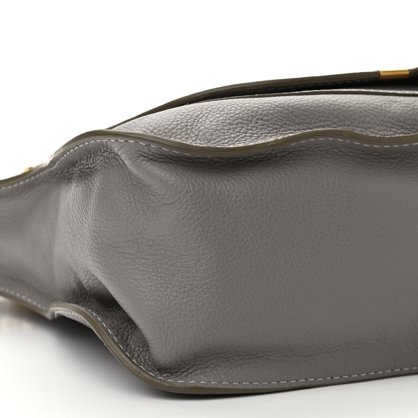 Calfskin Medium Marcie Satchel Cashmere Grey