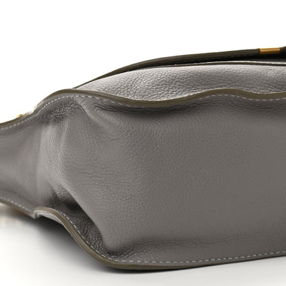 Chloe Calfskin Medium Marcie Satchel Cashmere Grey 9 of 10