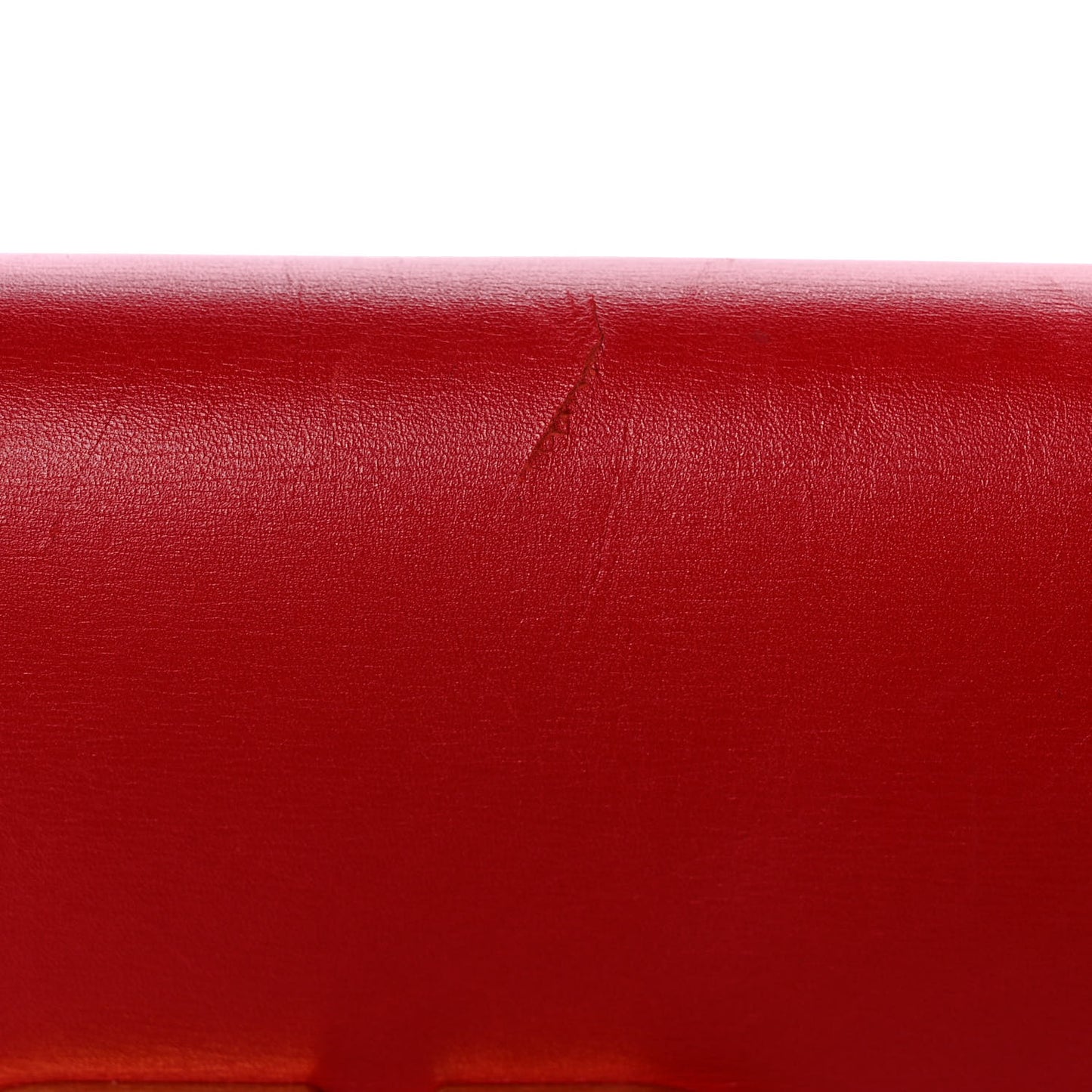 Smooth Calfskin Medium Vring Shoulder Bag Rouge Pur Cerise Black