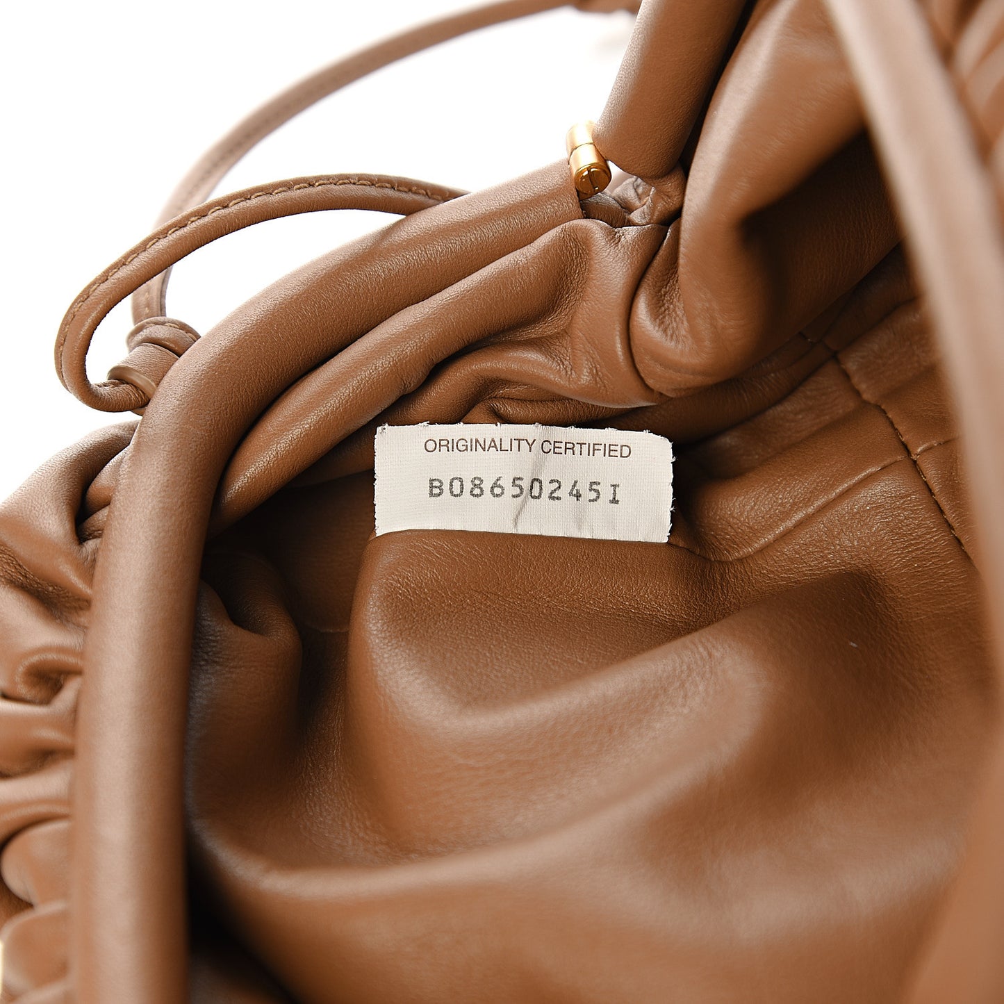 Butter Calfskin The Mini Pouch Camel