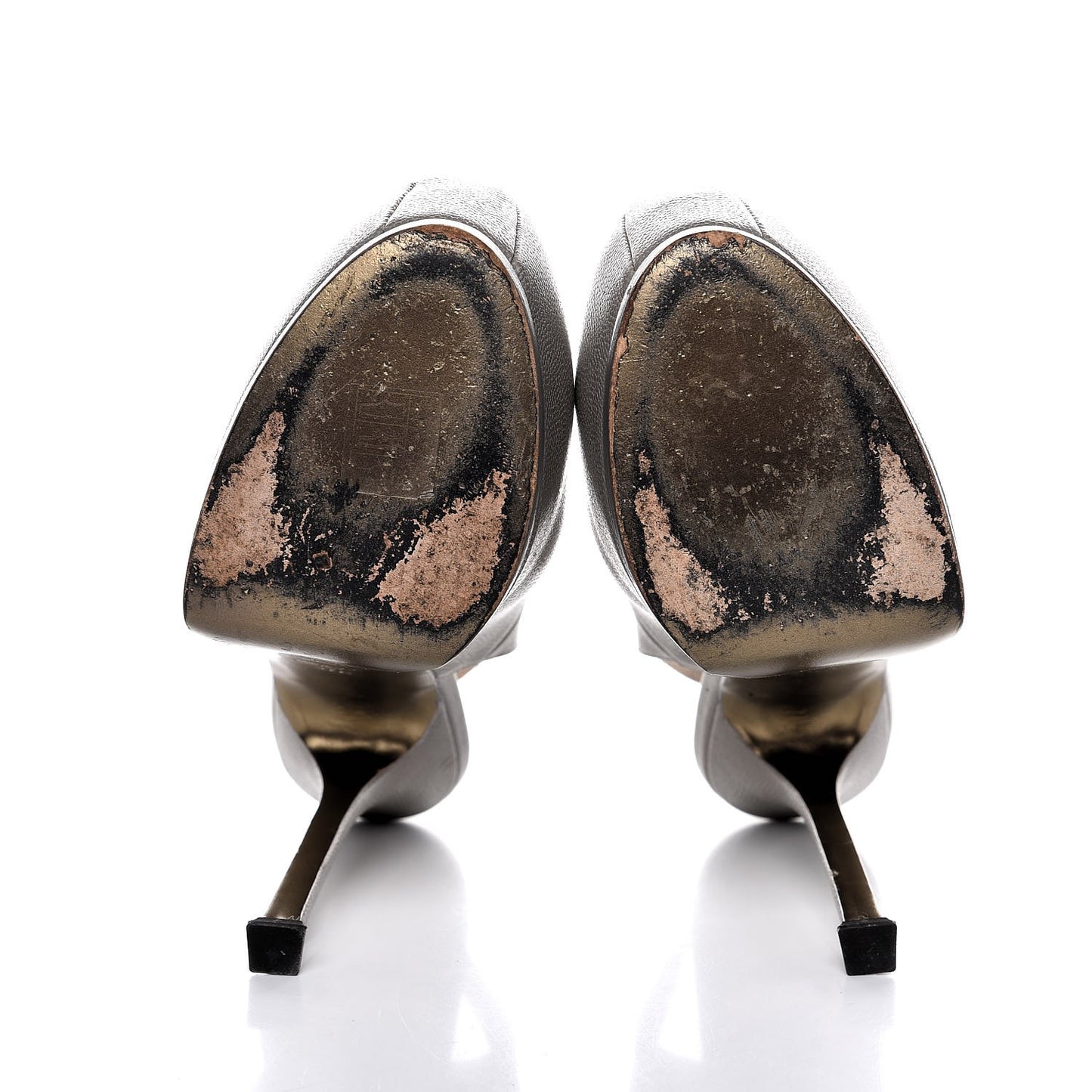 Vernigolf Tribtoo Slingback Platform Pumps 37.5 Stone Beige
