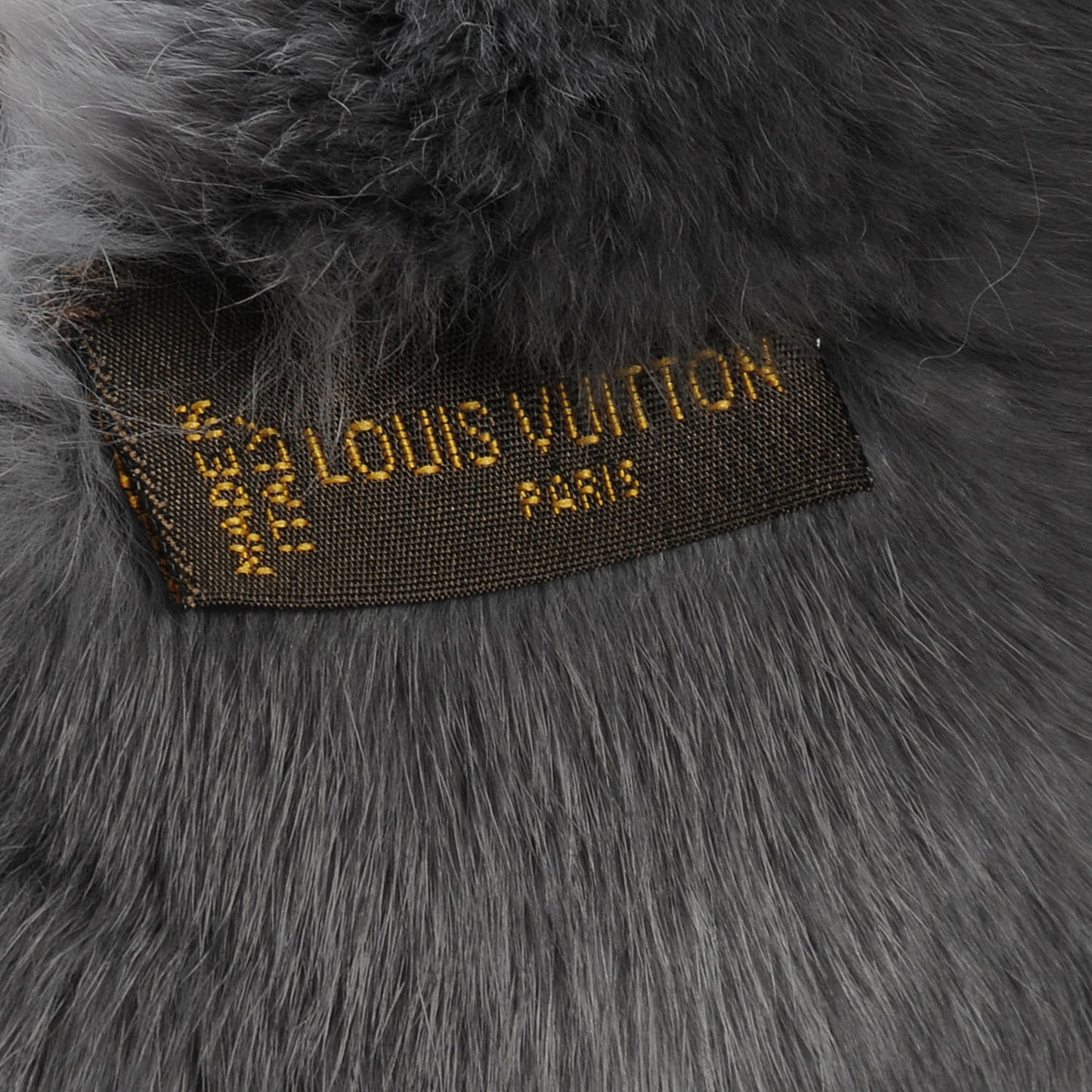 Rabbit Fur Echarpe Rex Stole Gray