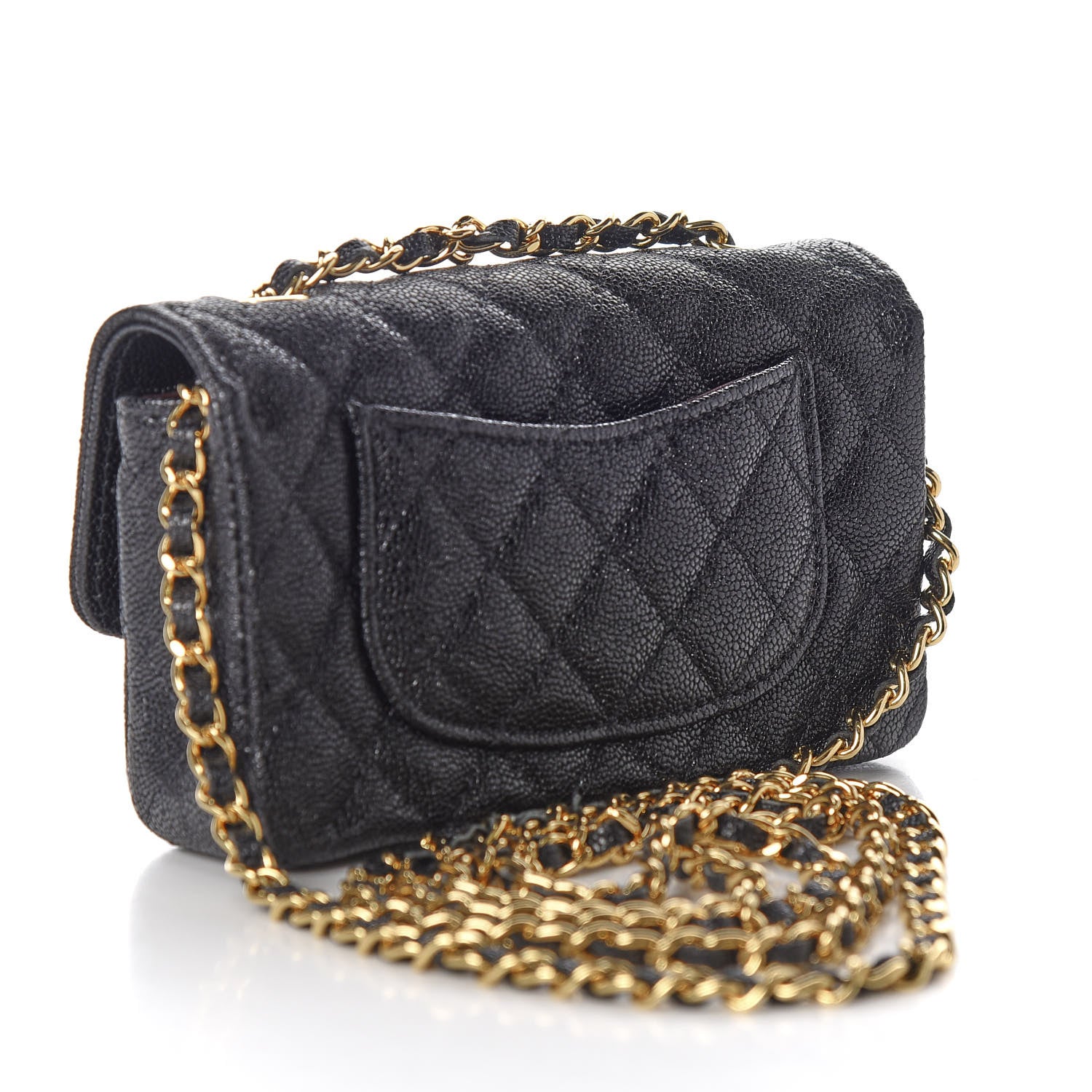 Chanel Lambskin Calfskin Tweed Success Story Set of 4 Minis Bags Black 22 of 37