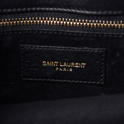 Saint Laurent Calfskin Small Sac De Jour Black 6 of 22