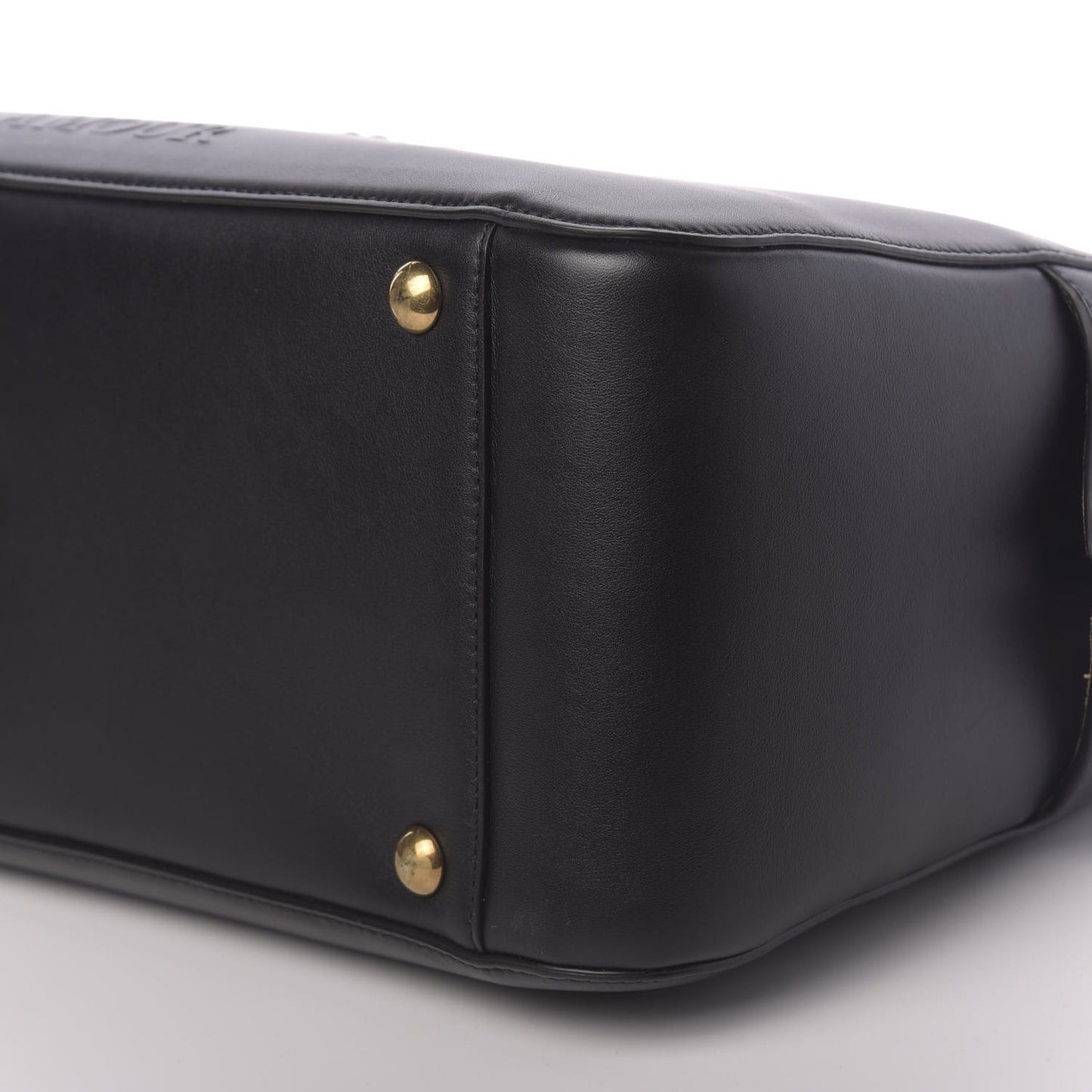 Calfskin Embossed L'Aveugle Par Amour Duffle Black