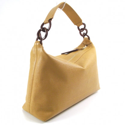 Chanel Caviar CC Wood Chain Hobo Maize 3 of 12
