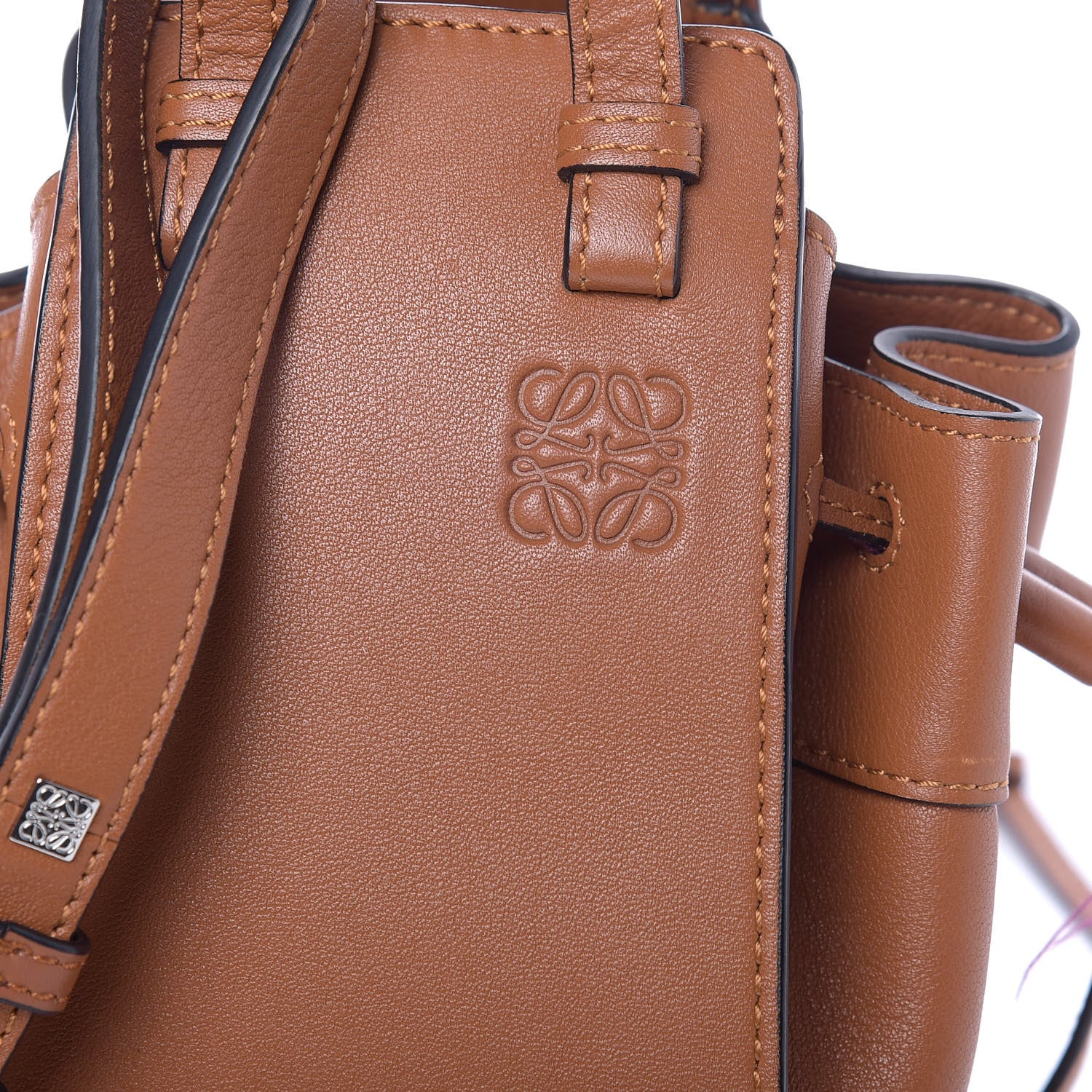 Loewe Calfskin Mini Hammock Shoulder Bag Tan 12 of 12