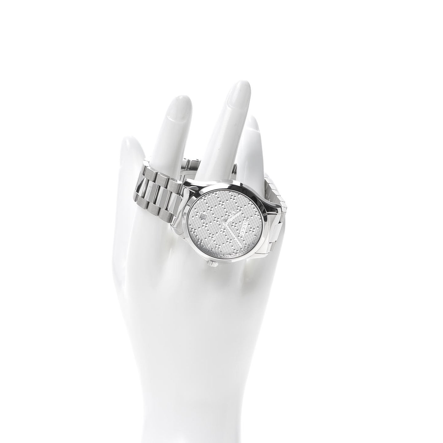 Stainless Steel 38mm G-Timeless Diamante Quartz Watch