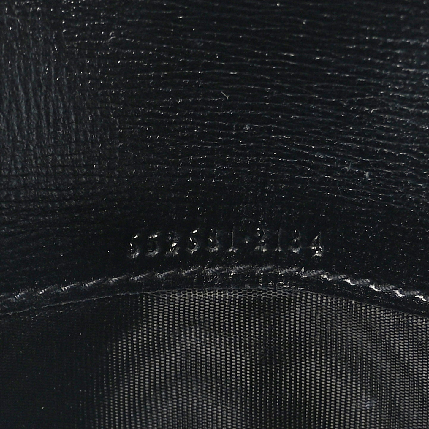 Azalea Calfskin GG Monogram Bi-Color Debossed Jackie 1961 Chain Wallet Mystic White Black