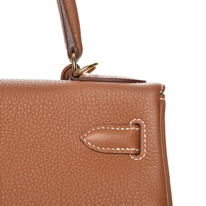Hermes Togo Kelly Retourne 28 Gold 24 of 26