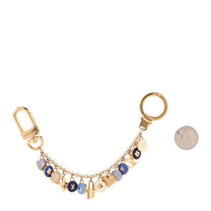 Louis Vuitton Pastilles Key Chain Bag Charm Blue 2 of 3