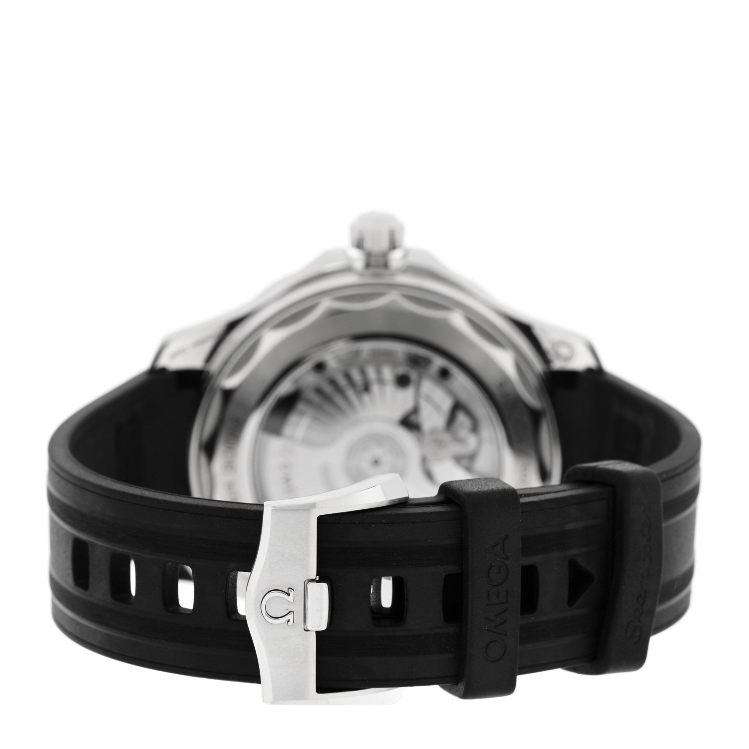 Omega Stainless Steel Rubber 42mm Seamaster Diver 300M Co-Axial Master Chronometer Automatic Watch Black 210.32.42.20.01.001 3 of 5