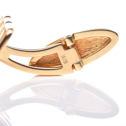 Mikimoto 18K Yellow Gold Akoya Pearl Cufflinks 4 of 4