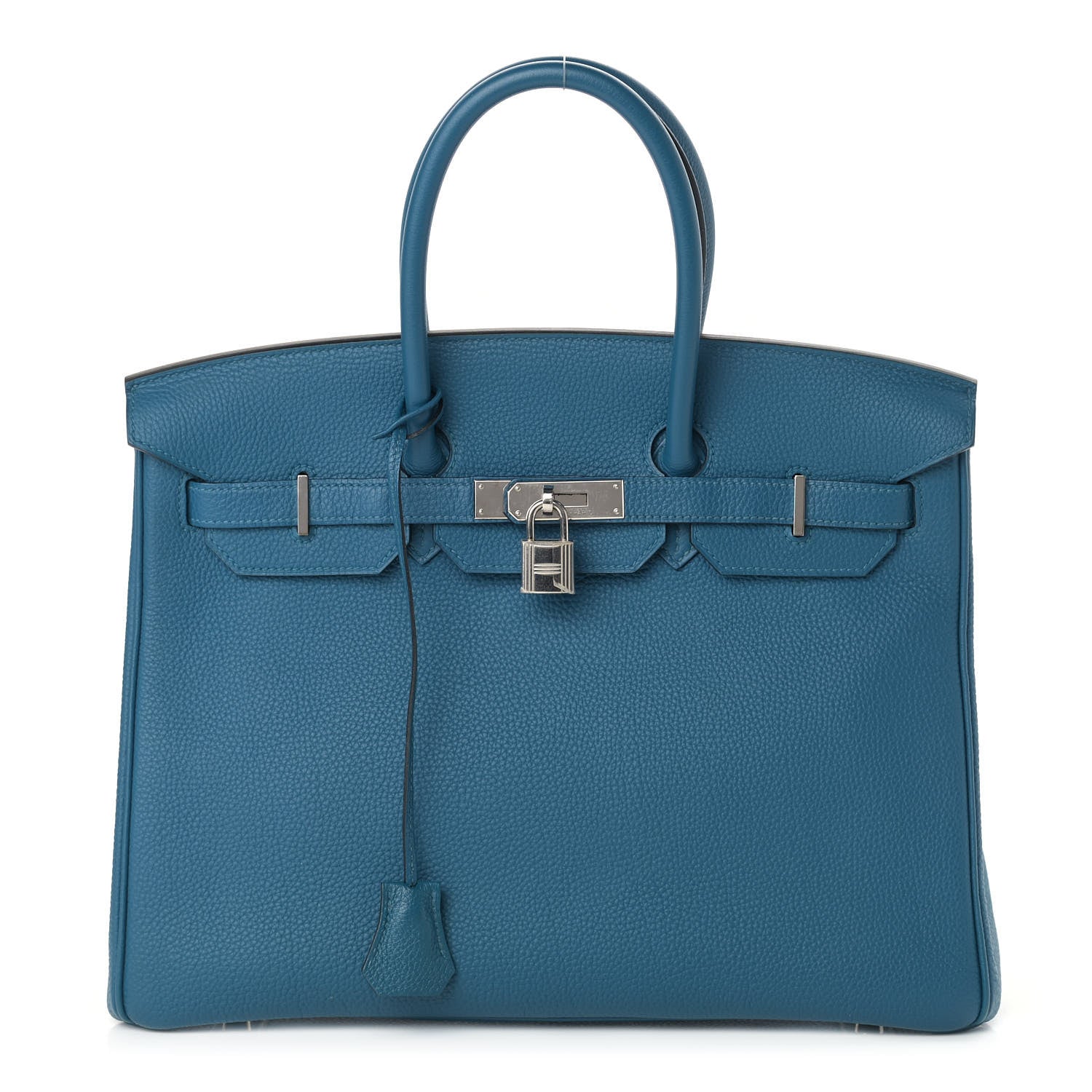 Hermes Togo Birkin 35 Bleu Izmir 1 of 12