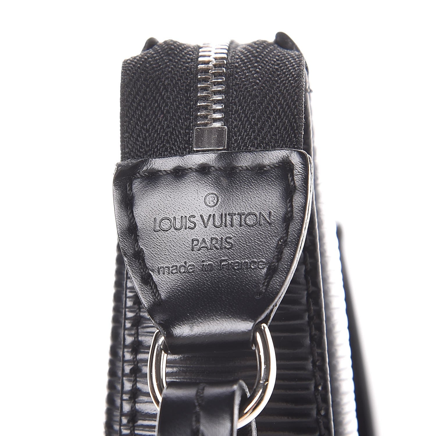 Louis Vuitton Epi Pochette Accessories NM Black 6 of 7