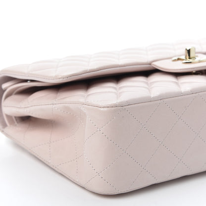 Chanel Lambskin Quilted Medium Double Flap Pink 5 of 10