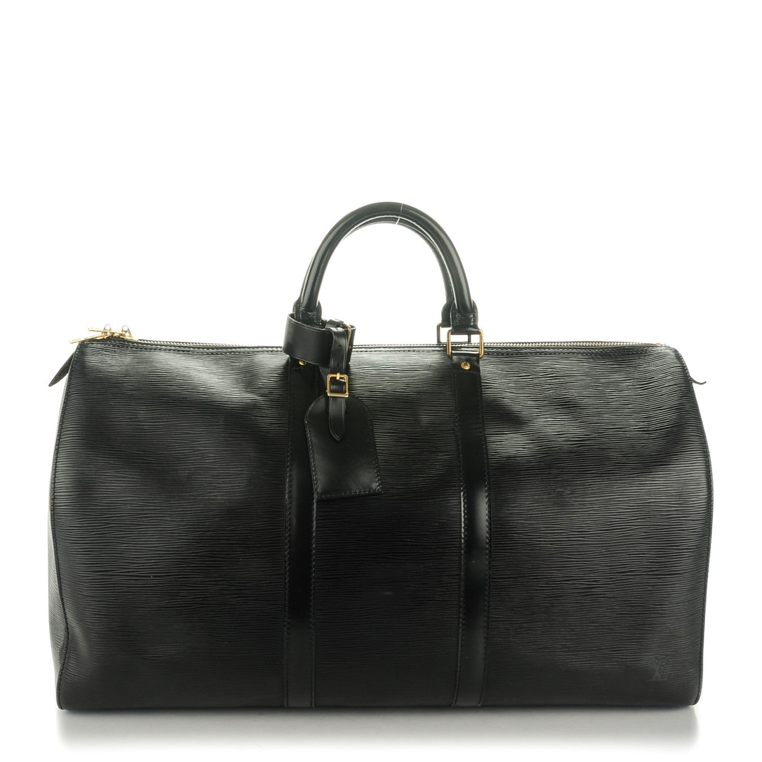 Louis Vuitton Epi Keepall 50 Black 1 of 7