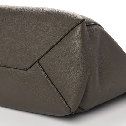 Celine Soft Grained Calfskin Small Belt Cabas Phantom Taupe 8 of 10
