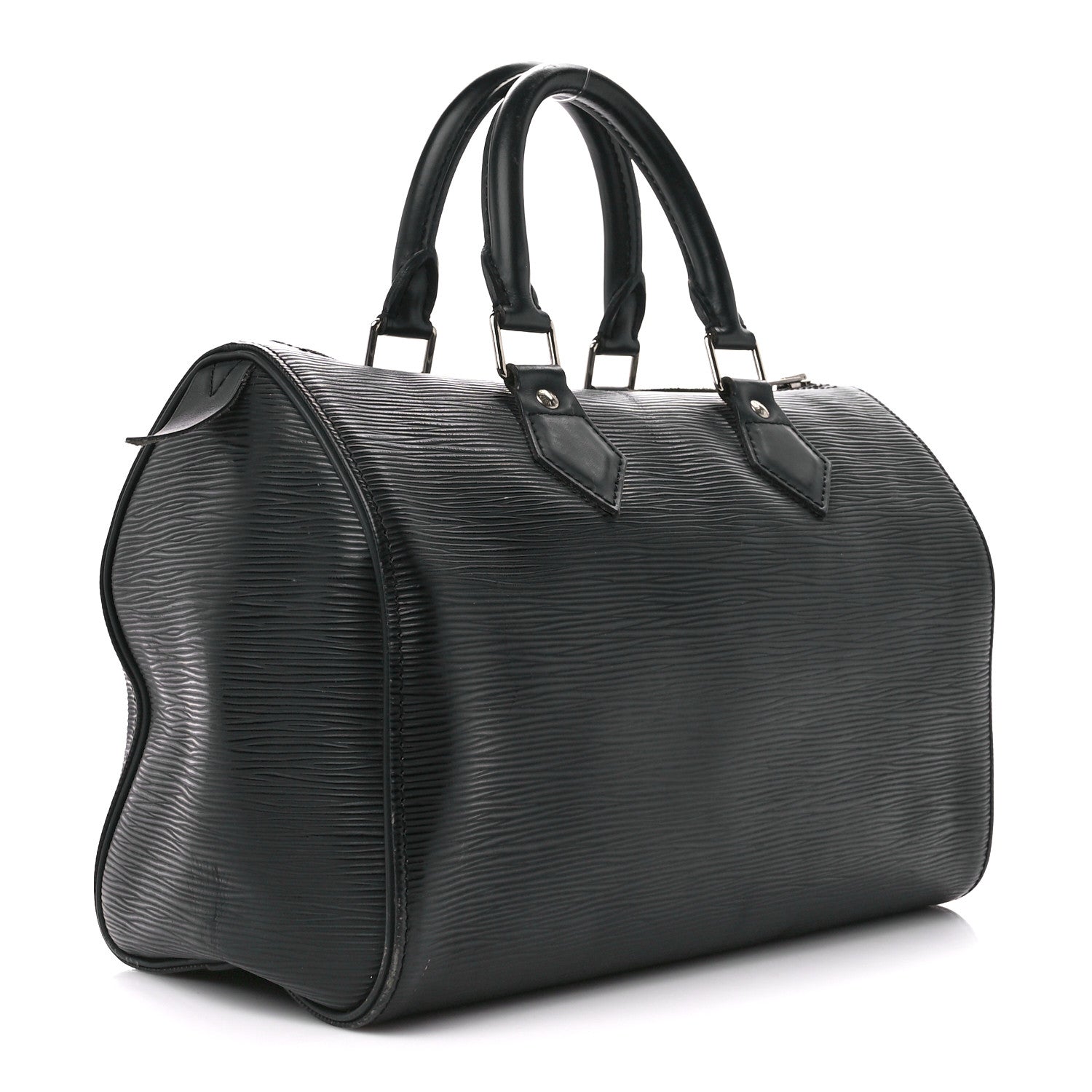 Louis Vuitton Epi Speedy 25 Black 3 of 16