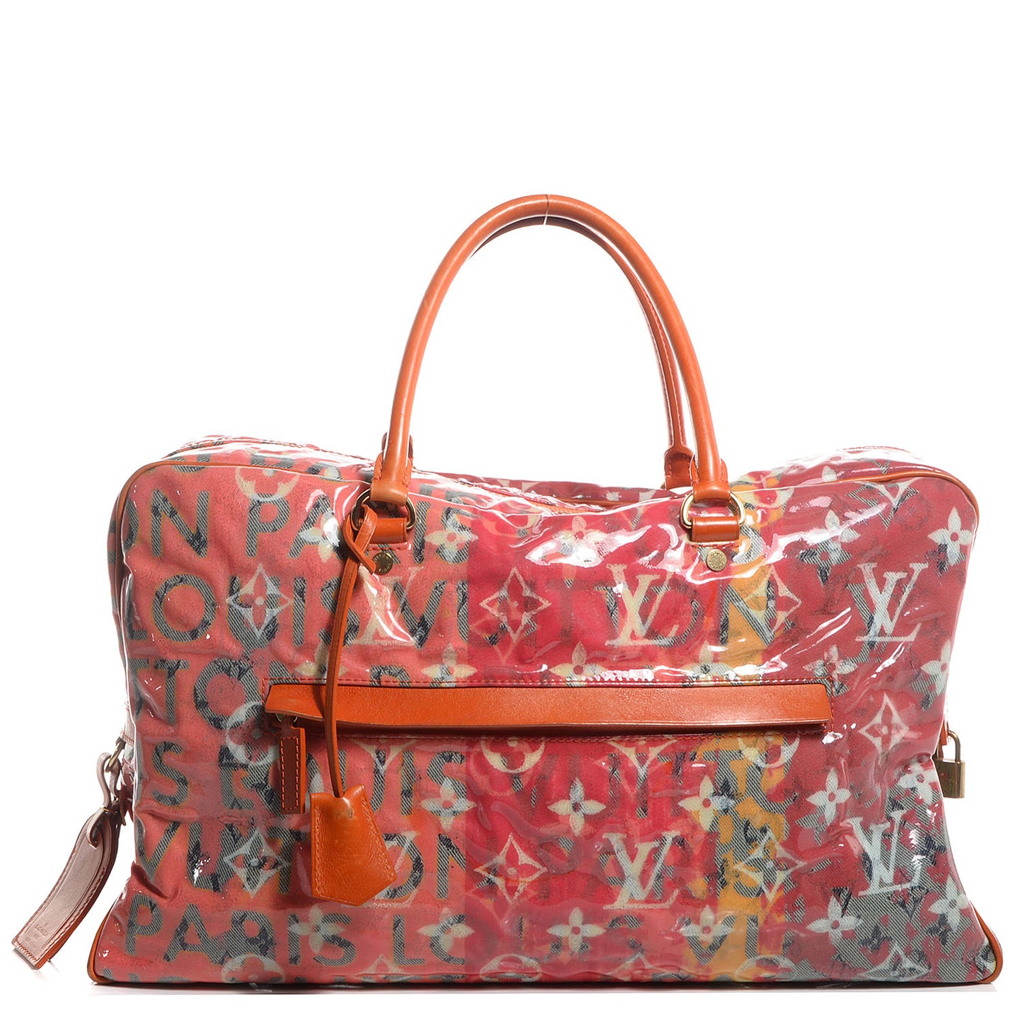Monogram Pulp Defile Weekender GM Rose