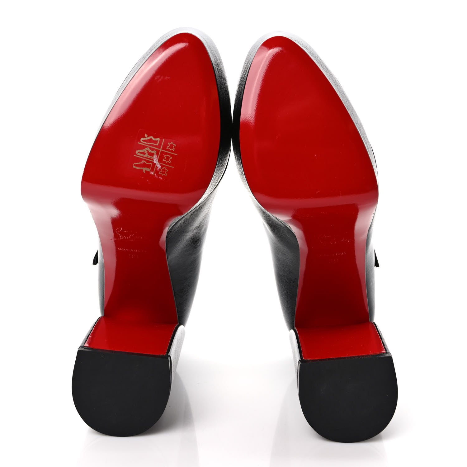 Christian Louboutin Patent Movida Jane 130 Platform Pumps 39 Black 5 of 8