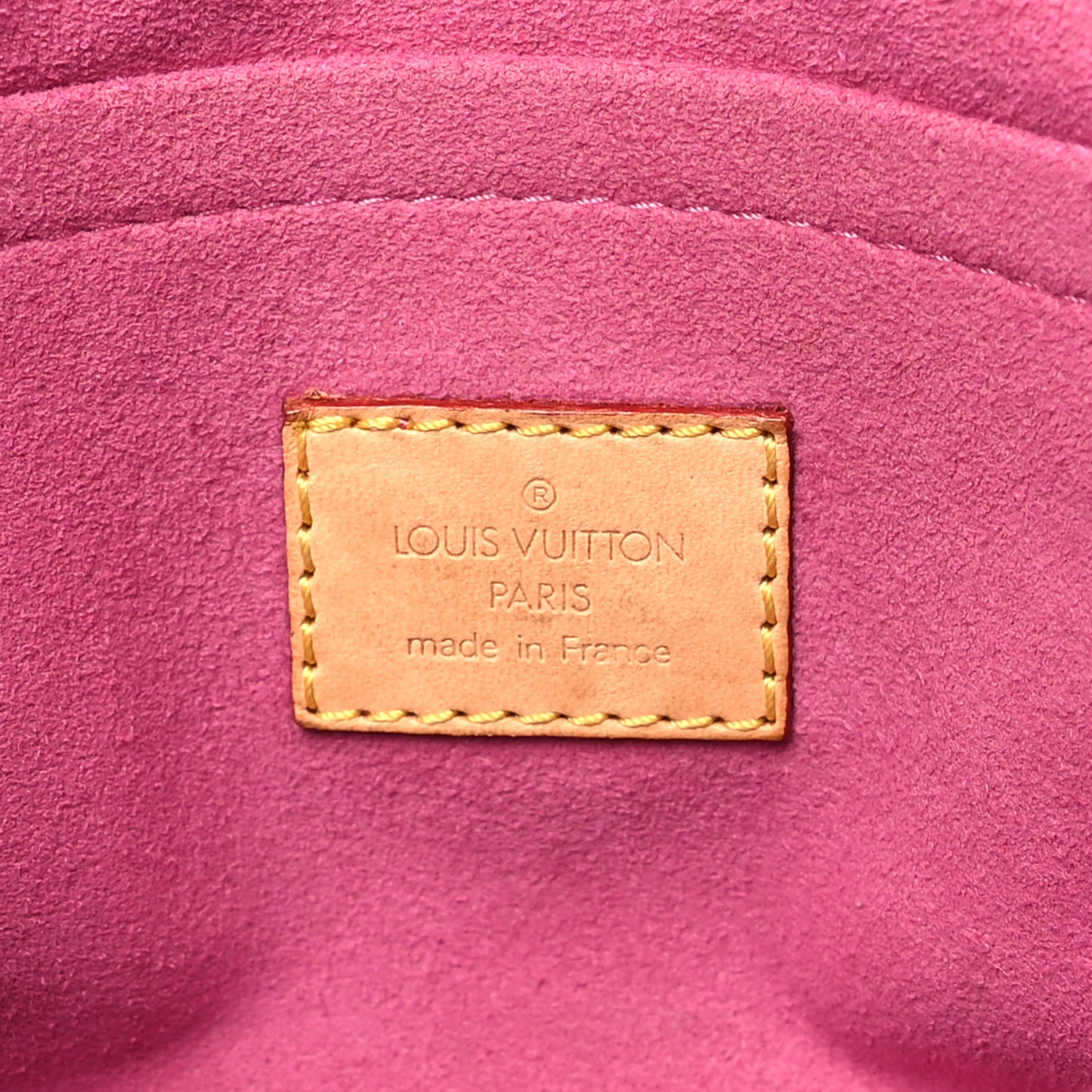 Monogram Denim Neo Speedy Fuchsia