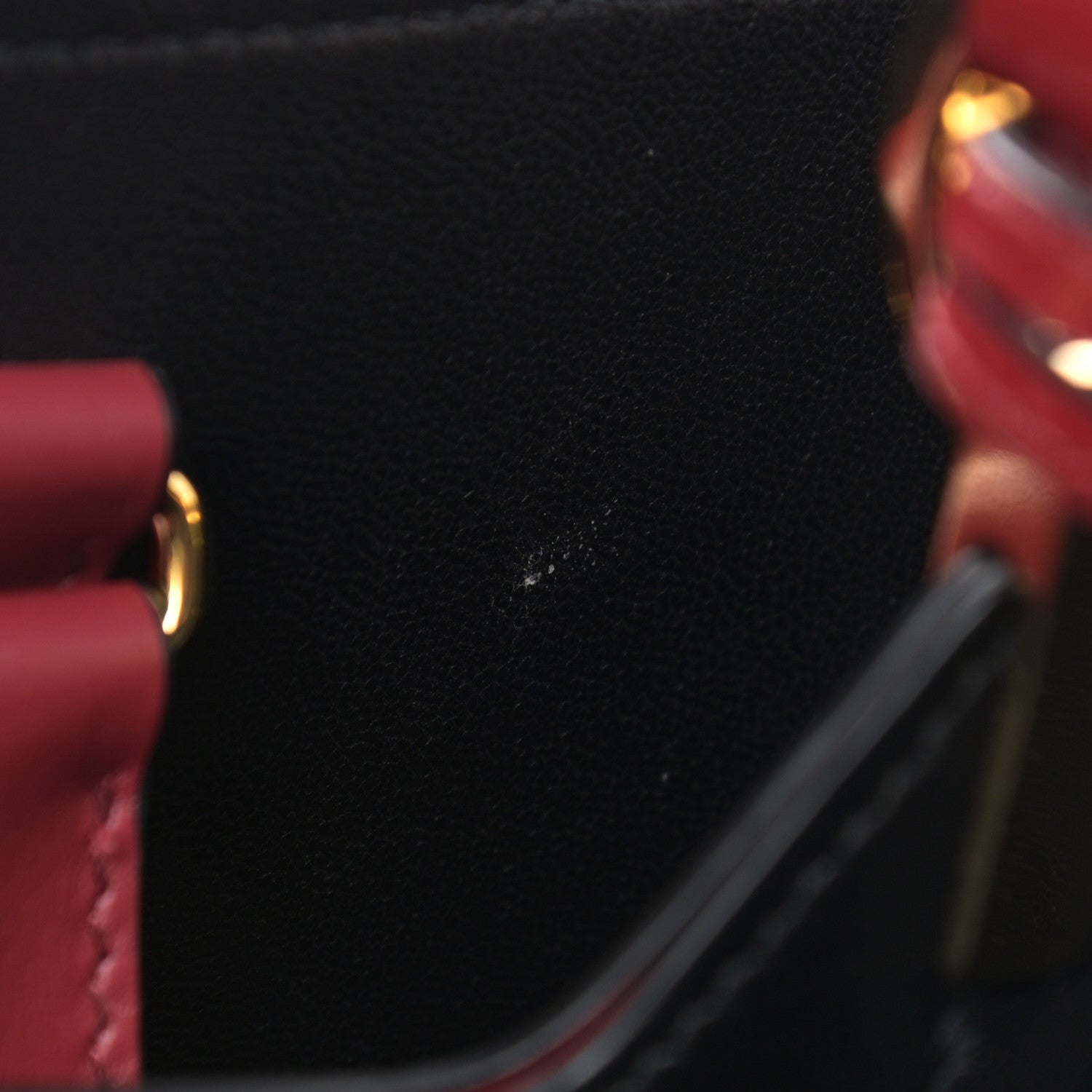 Prada Spazzolato Medium Panier Bucket Bag Fuoco 12 of 17