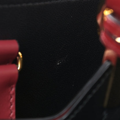 Prada Spazzolato Medium Panier Bucket Bag Fuoco 12 of 17