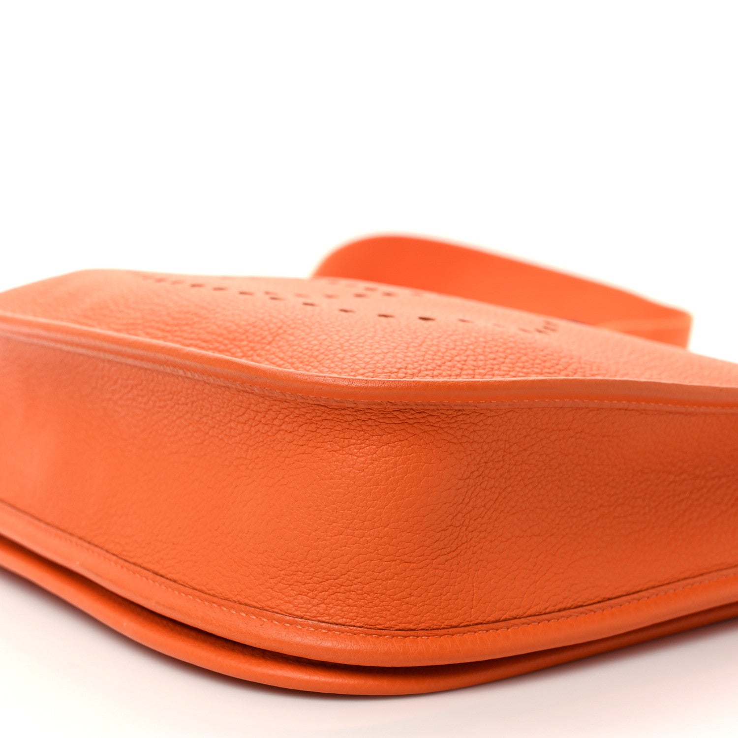 Hermes Taurillon Clemence Evelyne II PM Orange 8 of 9