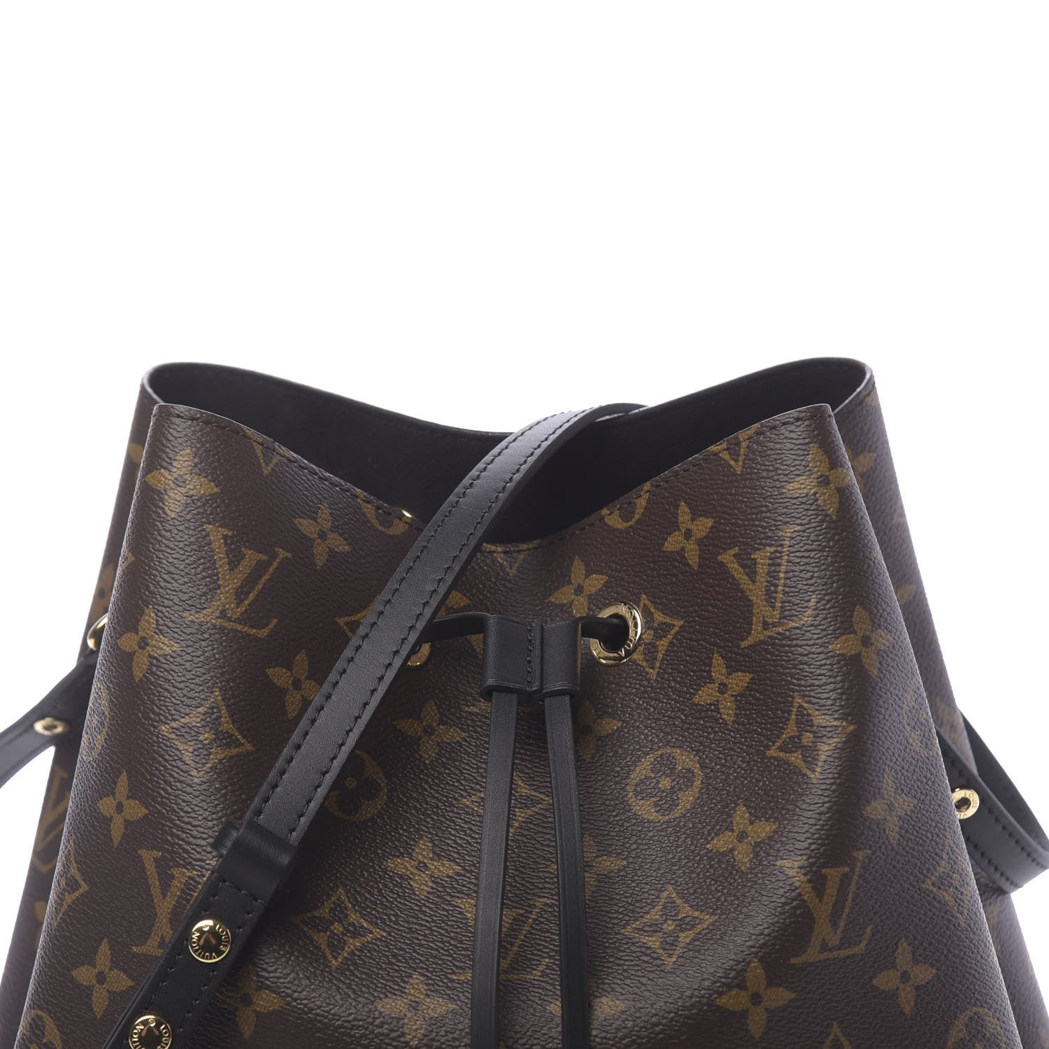 Louis Vuitton Monogram Neonoe MM Black 7 of 9