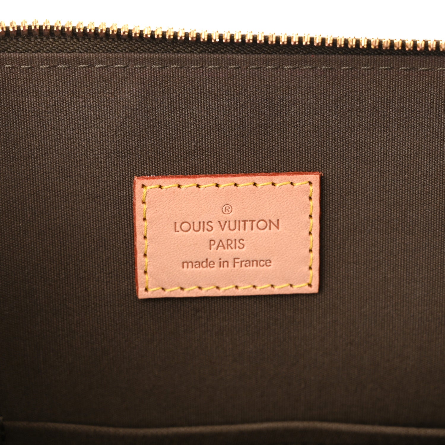 Louis Vuitton Vernis Alma GM Vert Bronze 6 of 10