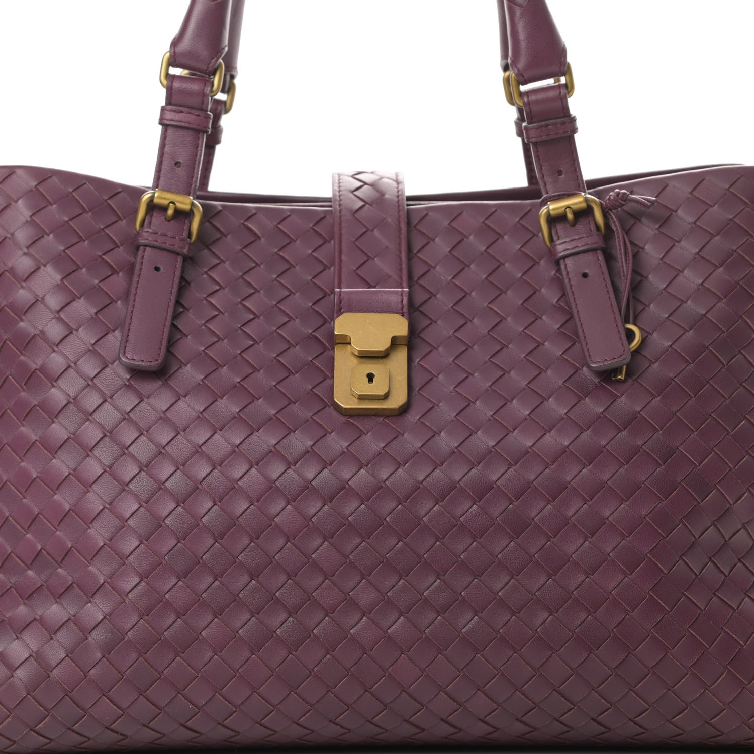 Bottega Veneta Nappa Intrecciato Medium Roma Tote Opera 10 of 14