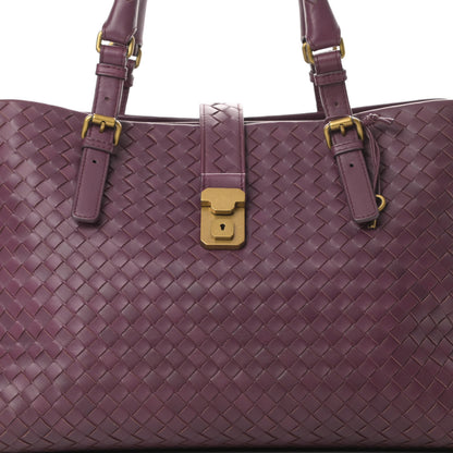 Bottega Veneta Nappa Intrecciato Medium Roma Tote Opera 10 of 14