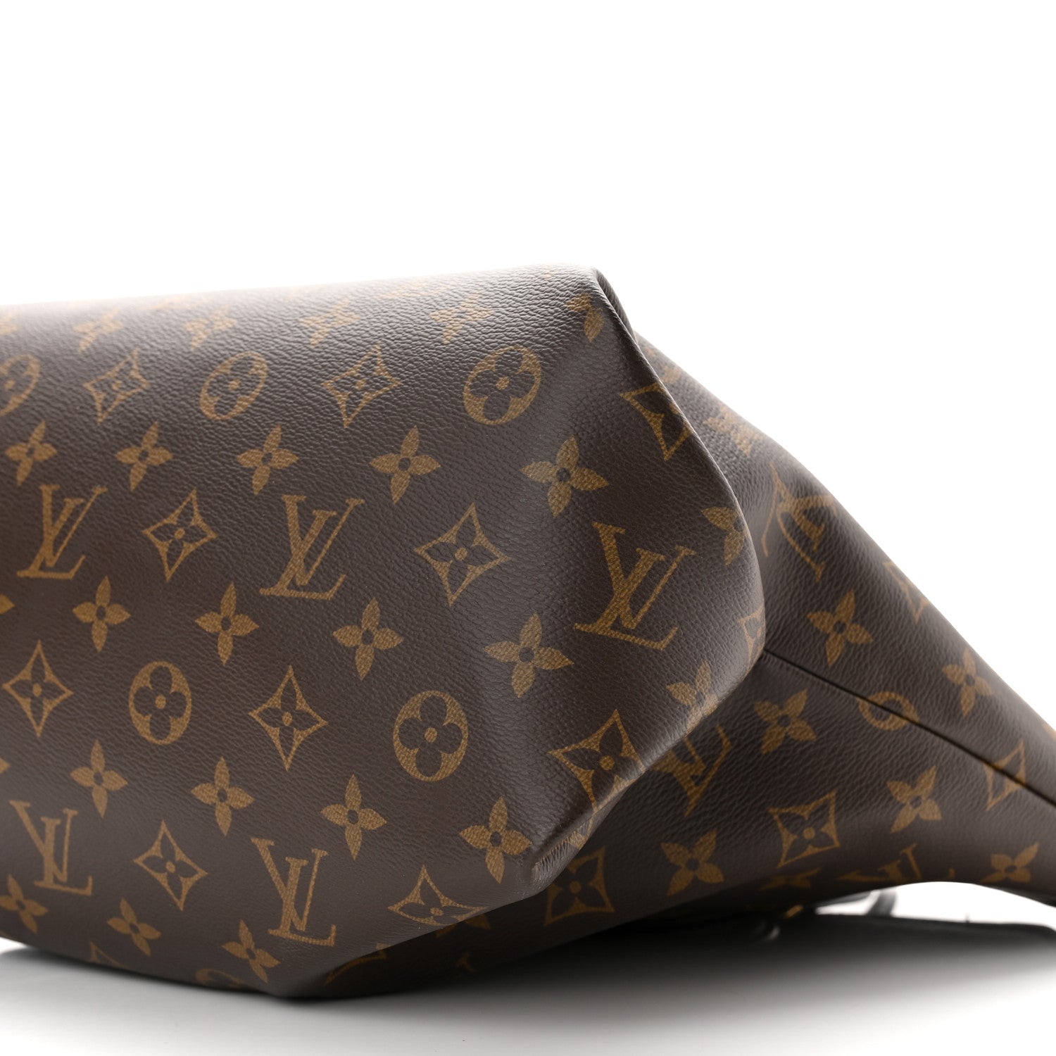 Louis Vuitton Monogram Flower Zipped Tote MM Black 10 of 11