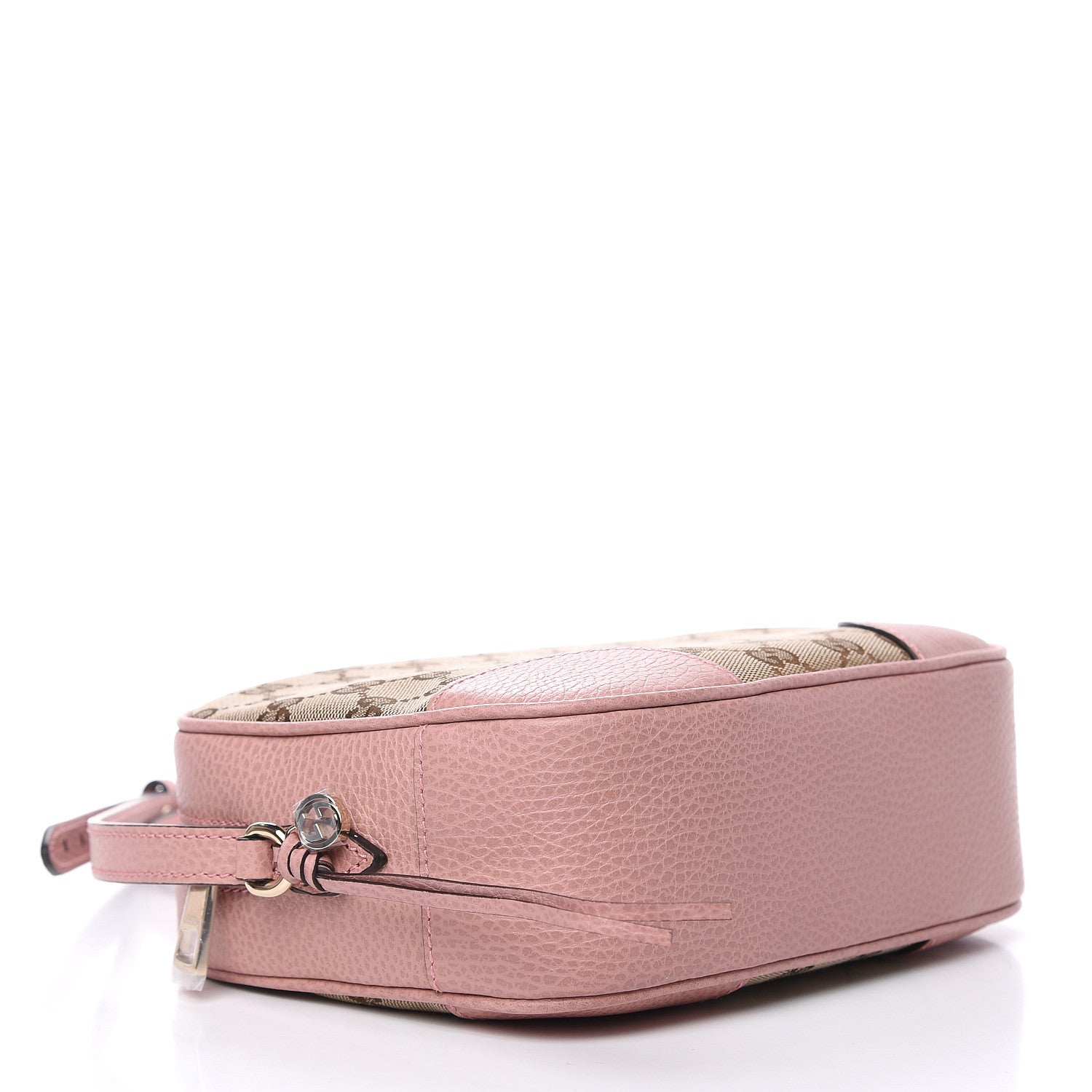 Gucci Monogram Mini Bree Messenger Bag Beige Soft Pink 4 of 9
